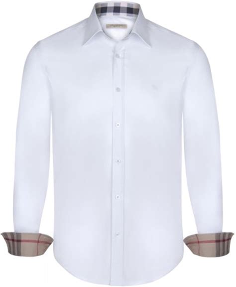 white burberry shirt mens free shipping|burberry white long sleeve shirt.